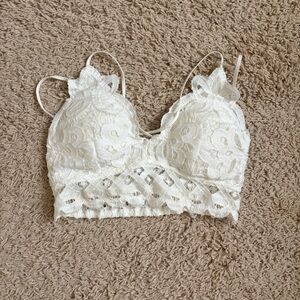 White Lace Bralette